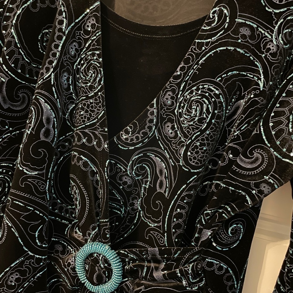 🆕 Elementz dressy top, XL,  NWT - Picture 3 of 9